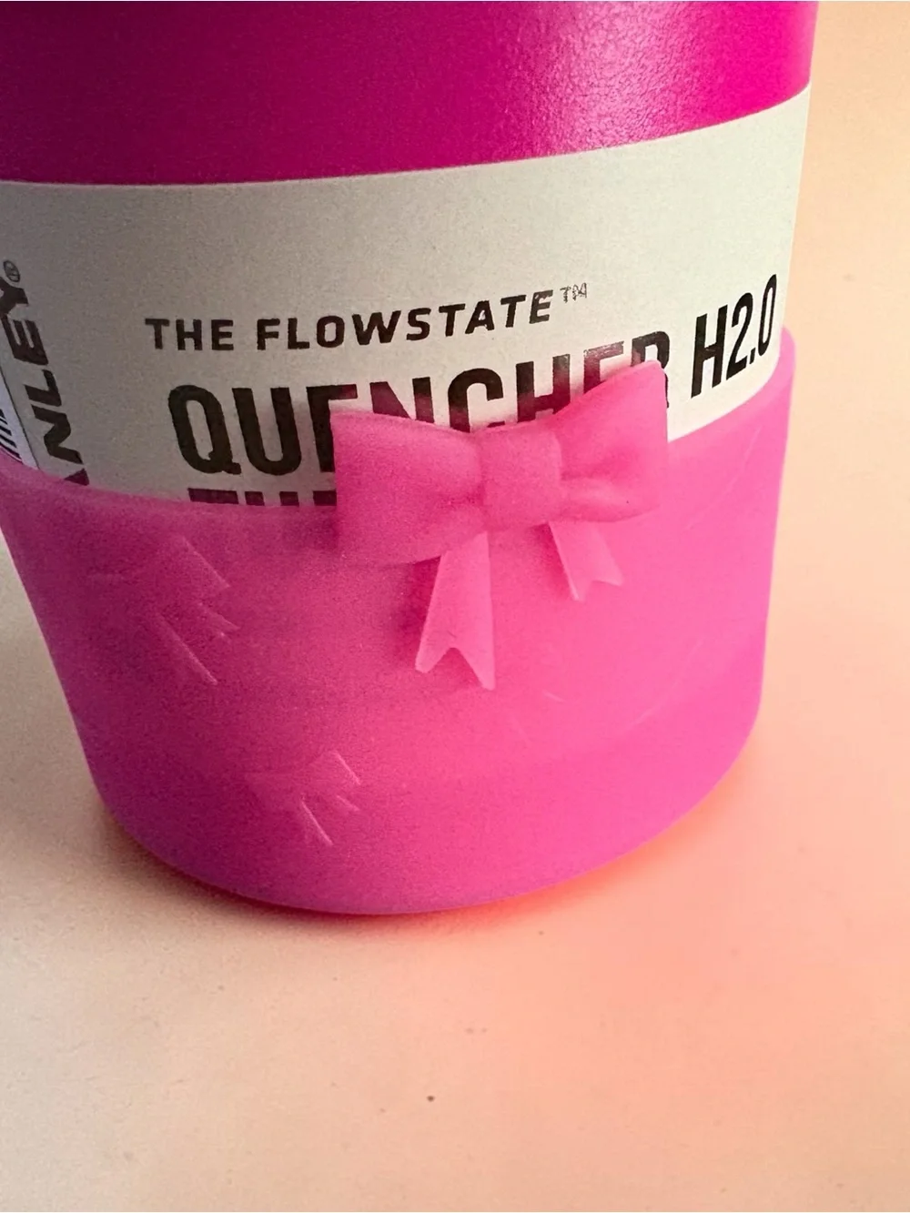 Stanley 30oz handle tumbler-BOOT & straw pack topper-ViOLET Blossom-HOT PiNK-NEW - Picture 7 of 10